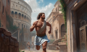 A inspiração por trás da Maratona: A Lenda de Fidípides, o mensageiro heróico