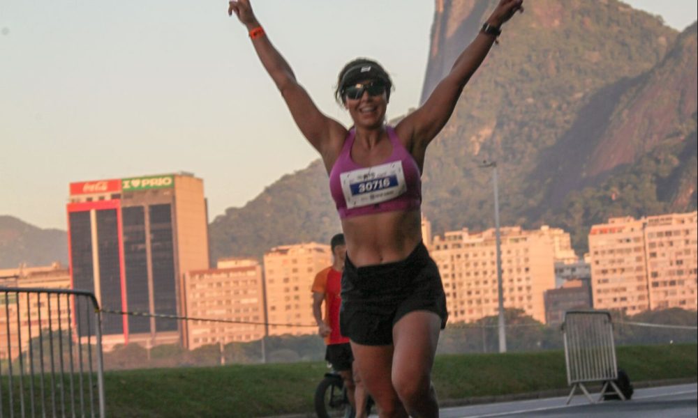 Eu participei no maior evento de corrida de rua da América Latina – a Maratona do Rio, e fui muito feliz!