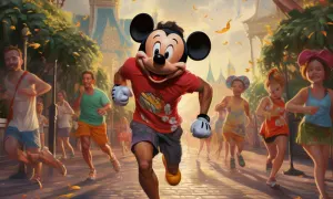 Desafio de Corrida da Disney: A Magia dos Quilômetros em Quatro Dias Épicos