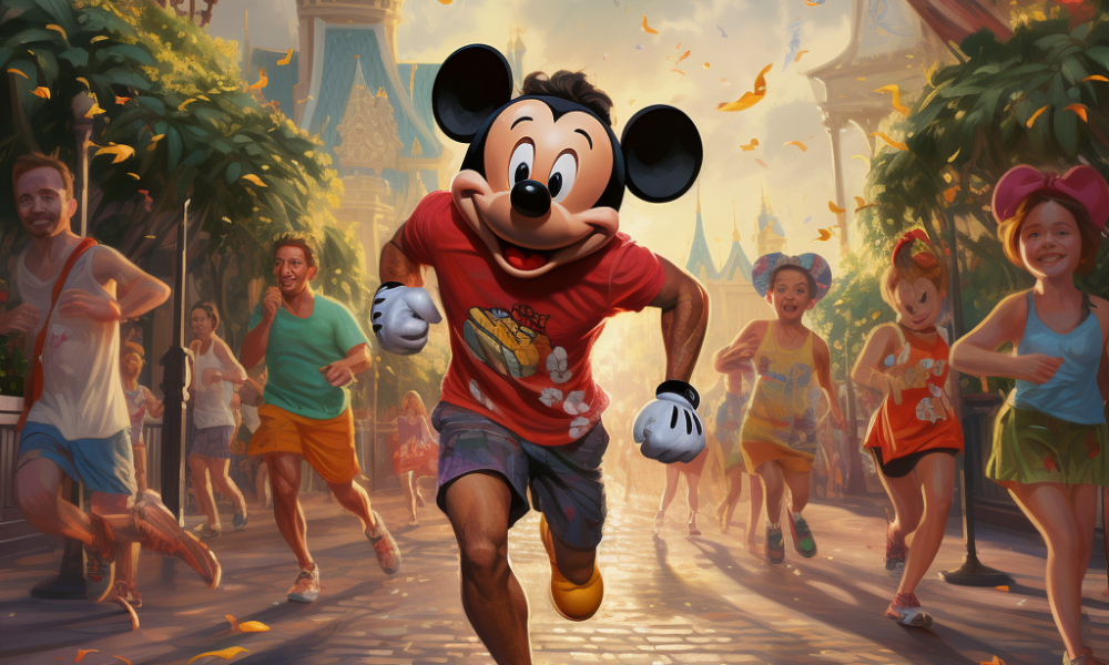 Desafio de Corrida da Disney: A Magia dos Quilômetros em Quatro Dias Épicos
