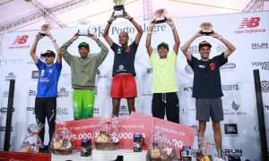 Brasileiro Paulo Paula e queniana Viola Kosgei são os campeões da maratona na New Balance 42K Porto Alegre