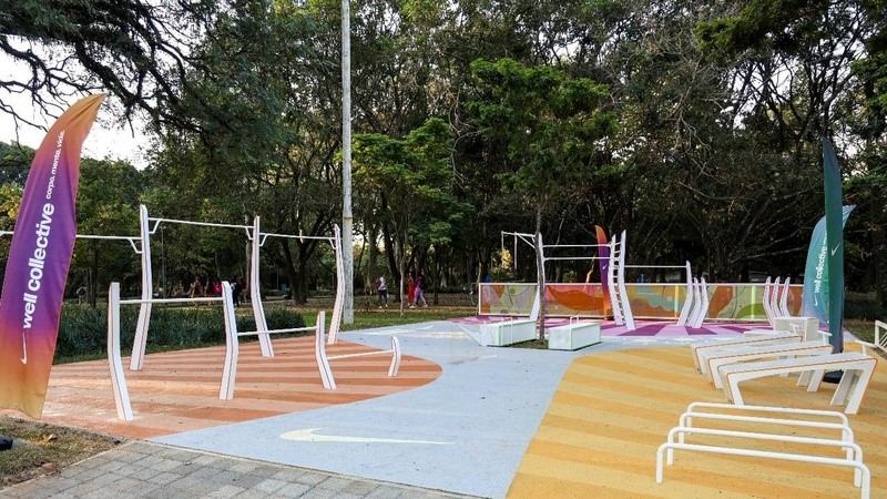 Espaço fitness é inaugurado no Parque Ibirapuera 