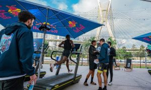 Cristo Redentor sedia decisão brasileira de ultramaratona de revezamento em esteiras