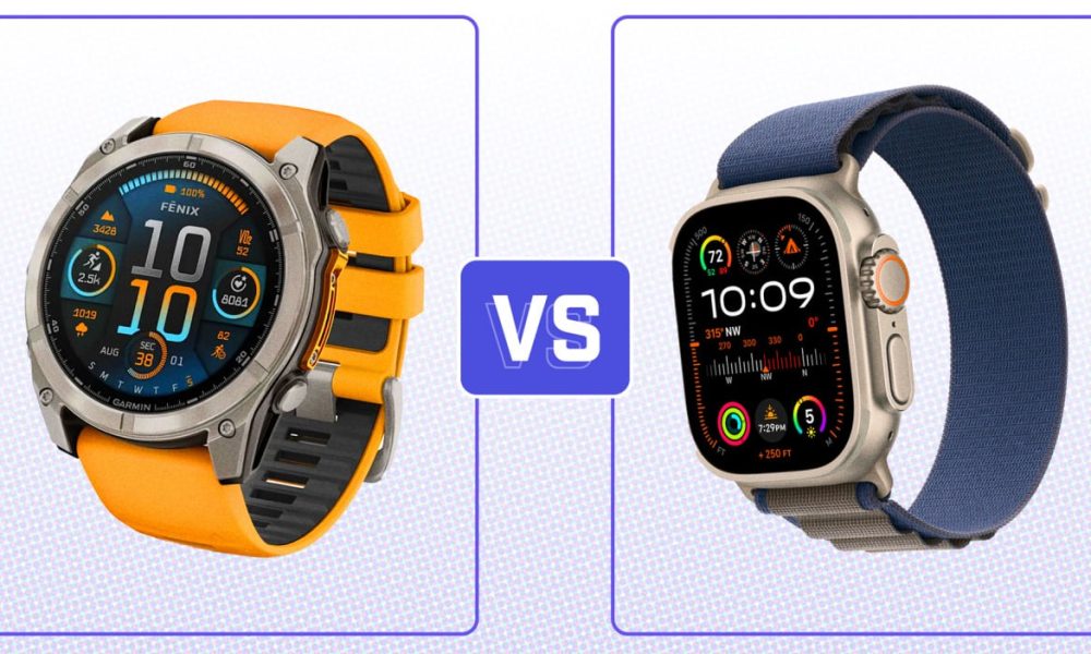 Quais são as principais diferenças entre Apple Watch e Garmin?