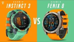Garmin Instinct 3 vs Fenix 8: Qual é o melhor para você?