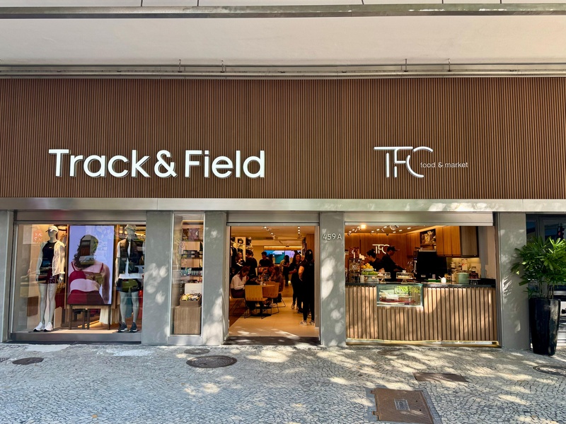 Track&Field inaugura primeira Experience Store no Rio com TFC Food&Market em Ipanema