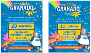 Granado anuncia Corridinha Granado Bebê no Rio de Janeiro e São Paulo