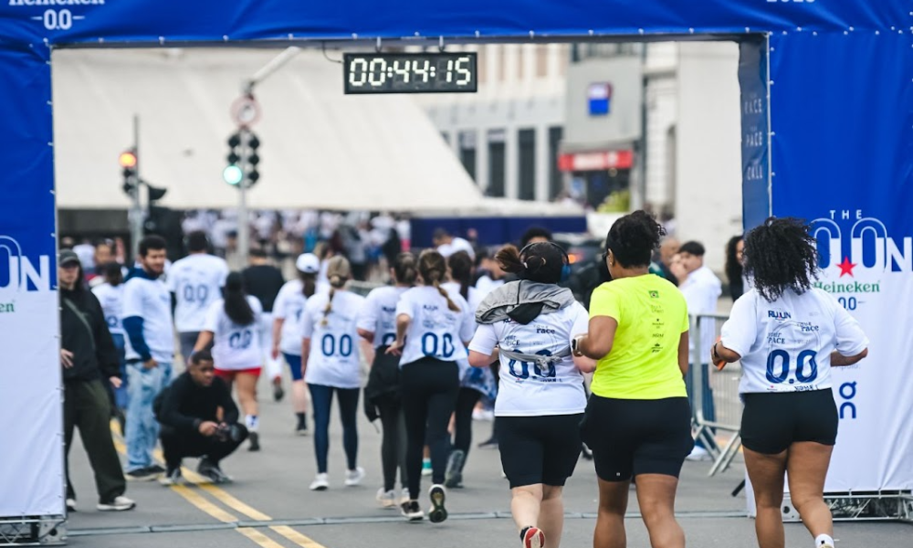 Heineken 0.0 promove socialização através da corrida de rua e reúne cerca de 1,2 mil pessoas na primeira edição de The 0.0 Run