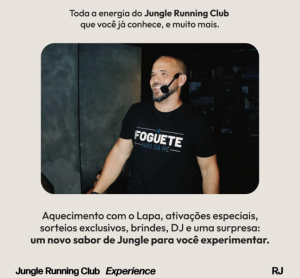 Jungle Running Club Experience chega ao Rio de Janeiro com edição especial 