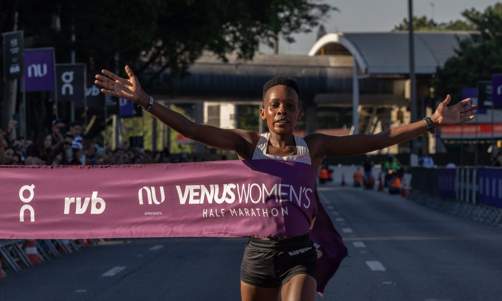 Mercy Chepwogen é a grande campeã da Venus Women’s Half Marathon