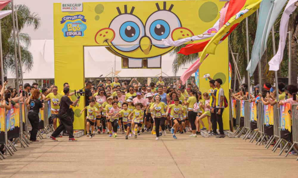 Segunda edição da Corrida do Bob Esponja movimenta a capital neste sábado (20)