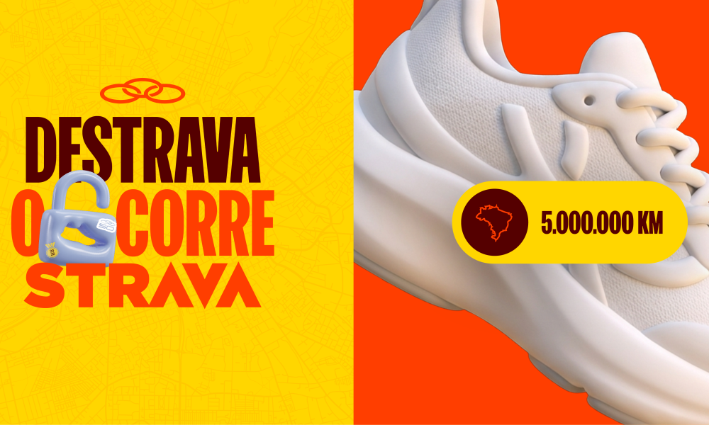 Olympikus e Strava convocam brasileiros a correrem 5 milhões de quilômetros