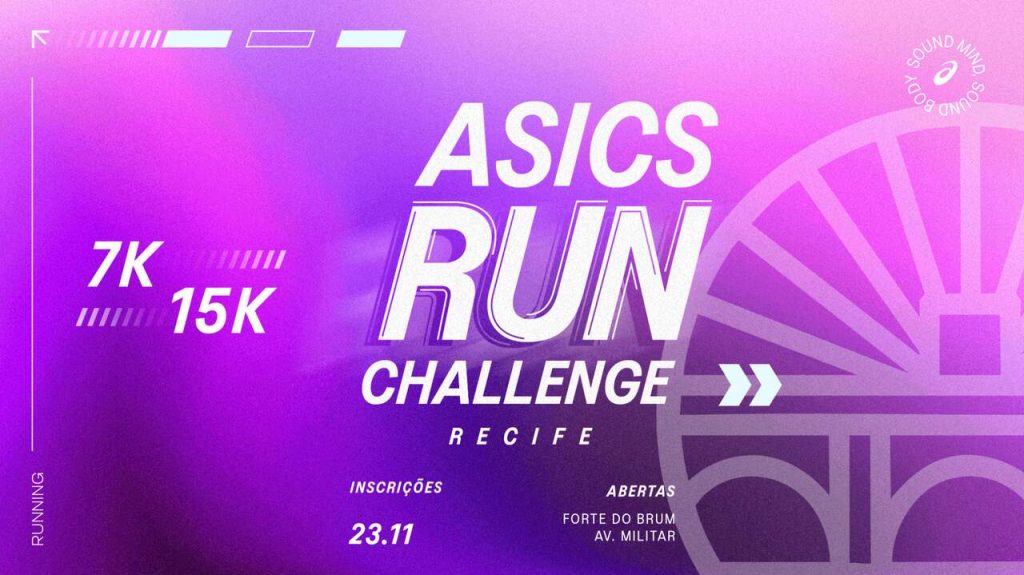 ASICS ativa Nordeste com novo circuito de corrida de rua: ASICS Run Challenge