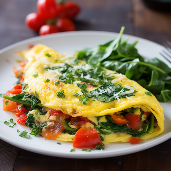 Omelete de Vegetais