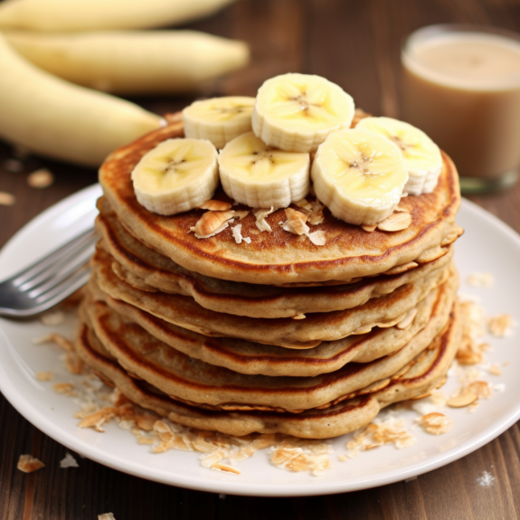 Panquecas de Banana e Aveia