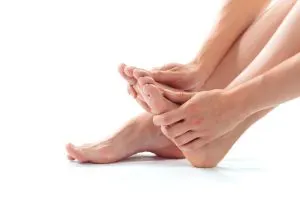 Unha inflamada
