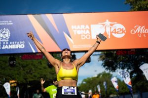 mulheres maratona do Rio