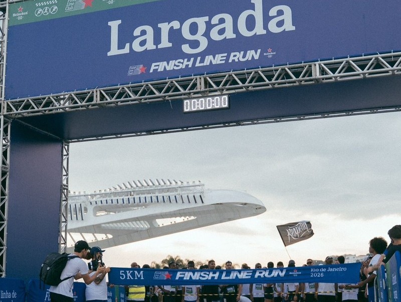 Heineken® 0.0 leva “Finish Line Run” ao Rio de Janeiro e reúne participantes em trajeto único pela cidade