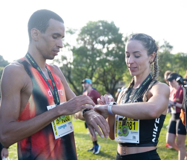 Huawei celebra pódio de atletas parceiros na Maratona Internacional de São Paulo com HUAWEI WATCH GT Runner 2