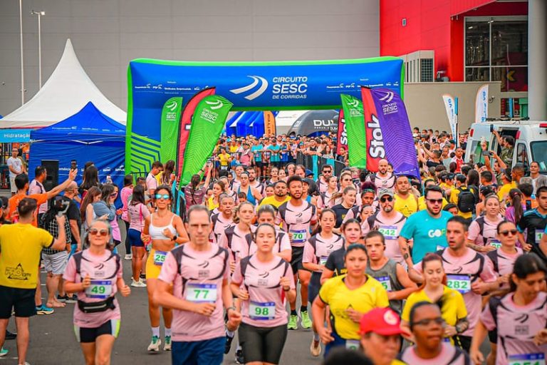 Mais de 30 mil pessoas em todo pais na edição especial do Circuito Sesc de Corridas