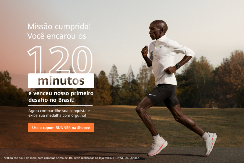 Huawei lança desafio de 120 minutos no Strava e incentiva a prática de exercícios no Brasil