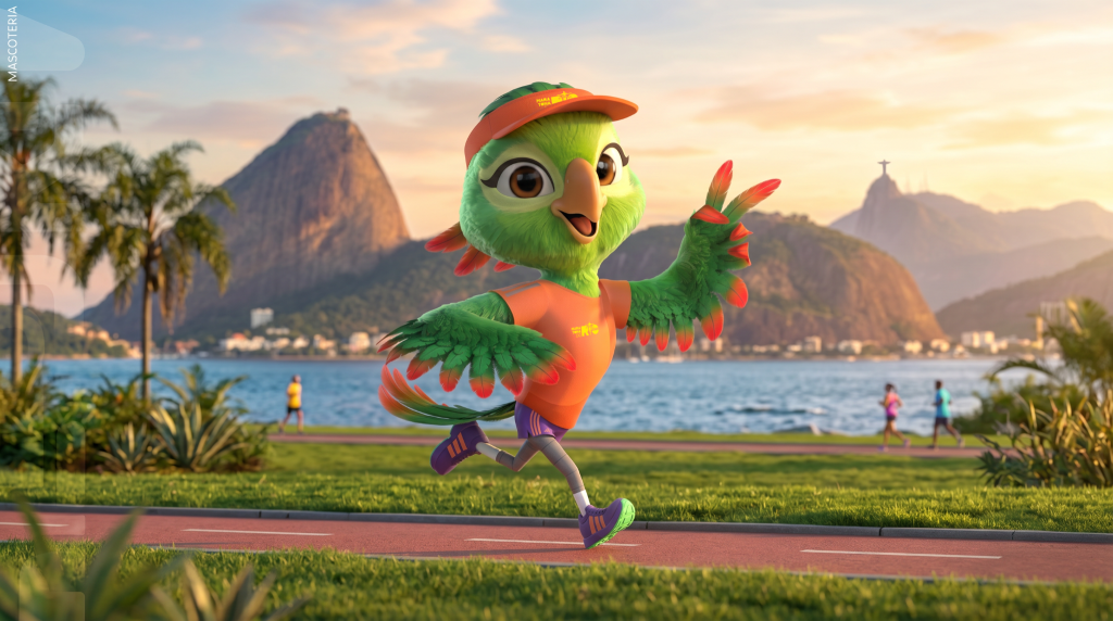 Maratona do Rio apresenta Mara, mascote inédita da prova