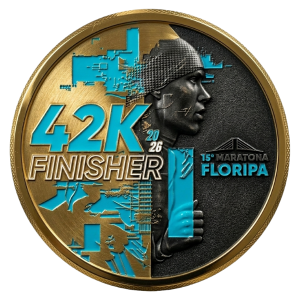 Maratona de Floripa será a primeira maratona do Brasil a oferecer medalha digital com benefícios aos corredores