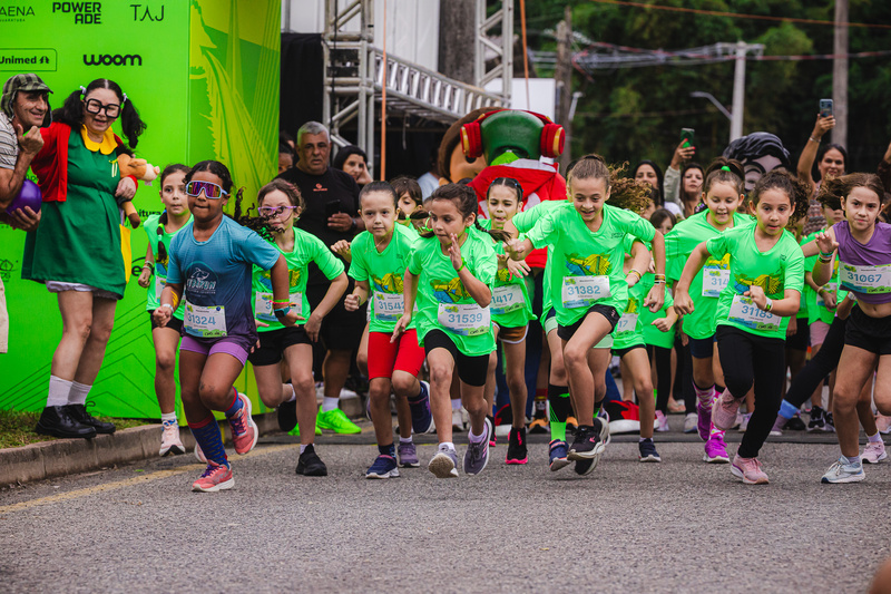 Maratoninha: corrida para crianças une esporte e solidariedade na Maratona Internacional de Maringá