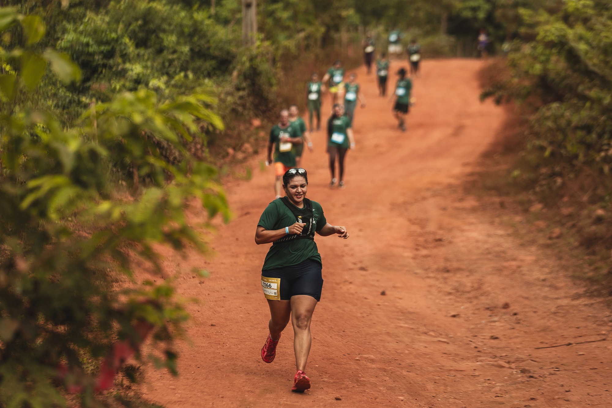 Corredores na etapa Serra Pelada da WTR, em Curionópolis (PA)