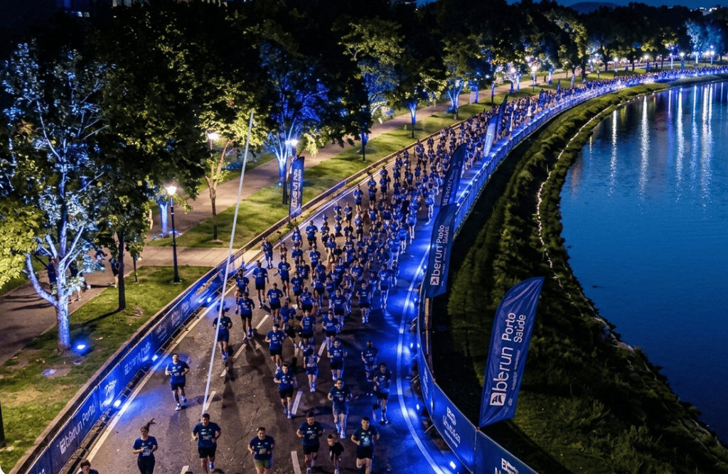 Porto Saúde Blue Run Night Edition: Ibirapuera recebe sua primeira corrida noturna em 26 de setembro