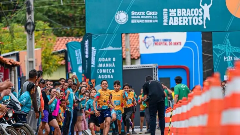 Projeto State Grid de Braços Abertos realiza corrida gratuita no Rio de Janeiro