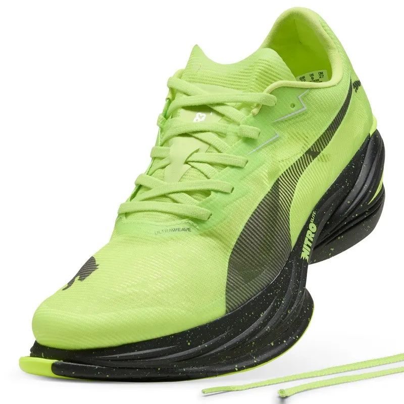 Tênis da linha PUMA NITRO na cor Sunny Lime